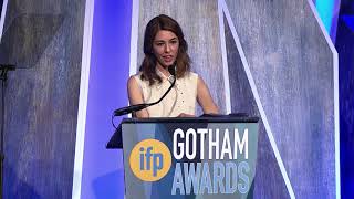 Sofia Coppola accepting a Gotham Tribute at the 2017 IFP Gotham Awards [upl. by Ynna841]