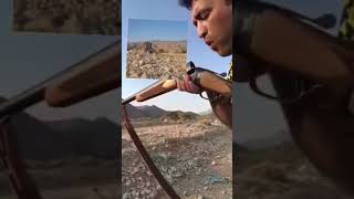 فشنگ دست پر شکار hunting تستبررسی هدف shotgunhandcam چهارپاره [upl. by Renny]