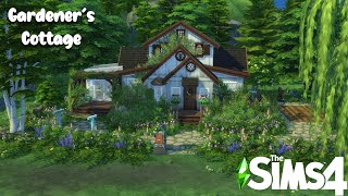 Gardeners Cottage 🌿  Sims 4  Speed Build No CC [upl. by Ysabel8]