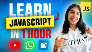 JavaScript for Beginners  Learn JavaScript in one hour [upl. by Rebmaed]