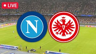 Napoli Eintracht 30 🔴 Prepartita Live Reaction e PostPartita ⚽ Champions League [upl. by Almeria266]