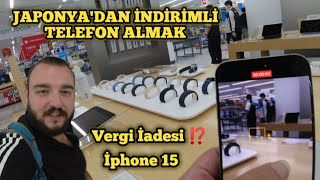 Japonyada Vergi Yok ⁉️ Teknoloji Fiyatları  IPHONE 15 PRO MAX alınır mı  İphone İnceleme ⁉️ [upl. by Prinz372]