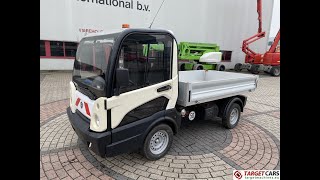 782171 GOUPIL G5 ELECTRIC UTILITY VEHICLE UTV TIPPER KIPPER 022017 WHITE 7999KM [upl. by Rennane]