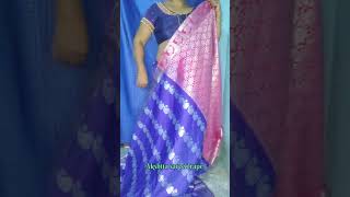 Pattu saree draping unique style How to Drape pattu saree in perfectly unique style [upl. by Hamlen]