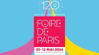 Gissé TRAVYS quotFOIRE DE PARIS 2024quot en Prestations les 2 amp 6 MAI 2024 à 18H00 [upl. by Oflodur]