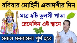 মোহিনী একাদশীর দিন অবশ্যই করুন এই কাজ  Mohini Ekadashi Vrat Katha 2024 [upl. by Eob673]