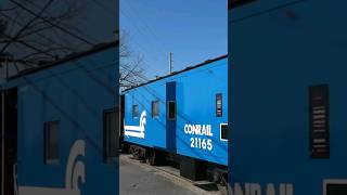 Beautiful Conrail Caboose on Allentown amp Auburn Railroad quotPumpkin Trainquot Excursion Trip [upl. by Elvyn216]