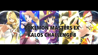 Pokémon Masters EX  Kalos Challenge HoF No 8 [upl. by Carvey]