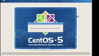 Installing CentOS 5 Linux Minimum Install [upl. by Xel441]