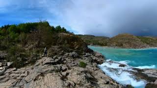 Confluencia río Baker y río Nef Patagonia Chilena Carretera Austral Chile [upl. by Newol980]