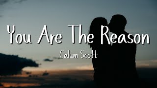 Calum Scott  You Are The Reason Lyrics [upl. by Cammi637]