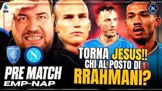 🔴 empoli napoli seriea PROBABILI FORMAZIONI ⚽ live [upl. by Aisaim]