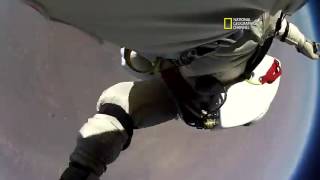 New Video  Felix Baumgartner Space Jump HQ [upl. by Fraya638]