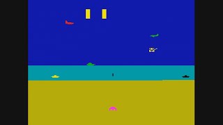 Air Sea Attack  1979 VC4000  cart 7  gameplay [upl. by Assek]