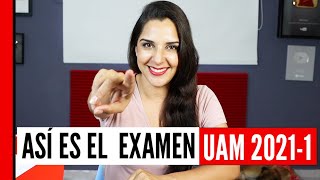 Cómo es el examen de la UAM 2021 [upl. by Petua985]