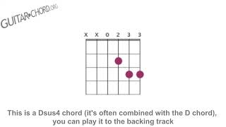 Learn the Dsus guitar chord [upl. by Resaec299]