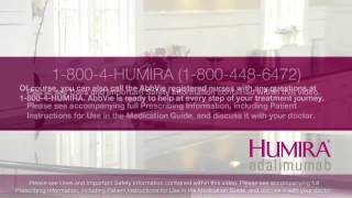 Humira Adalimumab Pen Injection Video [upl. by Ahsinod]