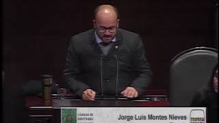 Dip Jorge Montes MORENA  A favor de la Reserva del Dip Pablo Gómez [upl. by Ling]