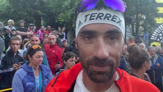 SALIDA CCC100k DESDE COURMAYEUR Con Luis Hernando Ragna Debats Emelie Forsber UTMBMAYAYO [upl. by Valaria]