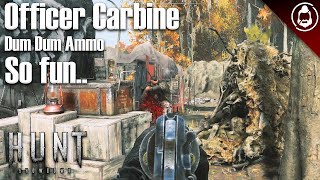 Nagant Officer Carbine with Dum Dum ammo is so fun  Hunt Showdown [upl. by Felicle426]