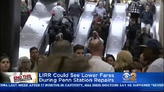 LIRR Could See Lower Fares During Penn Station Repairs [upl. by Hubbard]