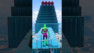 GTA 5 Epic Water Ragdolls  SpiderMan Jumps  Fails ep2273 shorts [upl. by Tifanie763]