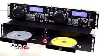 NUMARK CDN77usb CD Player Profesional Dual para Rack Audiomarketcomve [upl. by Aivul]