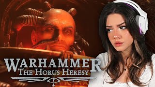 THIS IS INSANE  Warhammer 40K The Horus Heresy Cinematic Trailer Reaction [upl. by Knepper]