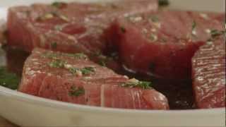 How to Make Easy Grilled Tuna Steaks  Tuna Recipe  Allrecipes [upl. by Mellicent625]