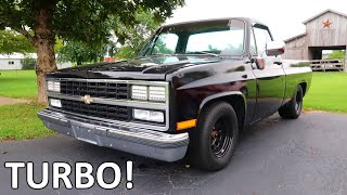 1974 C10 Squarebody LS Swap Turbo Build  C10 Truck Build Intro [upl. by Trinidad628]