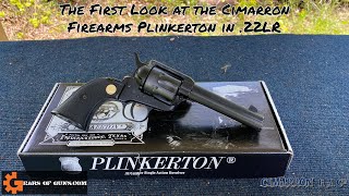 Cimarron Plinkerton 22 LR Revolver  The First Look [upl. by Eneleoj]