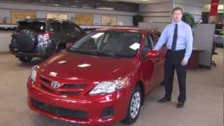 2012 Toyota Corolla Edmonton Reviews and Pricing [upl. by Chuu]