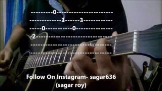 Pani Da Rang Guitar Lesson  Easy Intro amp Chords  Vicky Donor  Ayushmaan [upl. by Maloy837]