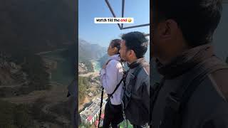 Himalayan Bungy Rishikesh bungee bungeejumping jumping adventure trending viral bungy shorts [upl. by Arratal]