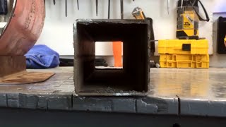 Homemade knife forge [upl. by Natanhoj]