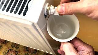 How To Bleed A Radiator Don’t try it until you watch this REMOVE AIRLOCK FROM RADIATOR Plumbing Tips [upl. by Farron]