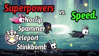 Hollow Knight  Speedrunner vs 4 Hunters with NEW Superpowers [upl. by Daus]