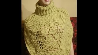 Coprispalle alluncinetto  shoulder cover shawl crochet  tutorial capa en crochet [upl. by Lounge433]