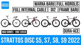 Cek Singkat Fitur Polygon Strattos Disc S5  S7 S8 S8 DX dan S9 DX 2022  Bike Check  Mau Gowes [upl. by Romaine]