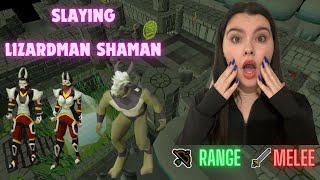 Slaying Lizardman Shaman OSRS 2024 [upl. by Ahsenal]