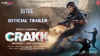 CRAKK Jeetegaa Toh Jiyegaa  Official Trailer  Vidyut Jammwal  Nora F  Aditya D  Arjun Updates [upl. by Emya]