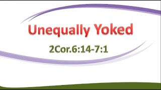 Unequally Yoked [upl. by Hazen]