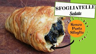 SFOGLIATELLE RICCE NAPOLETANE SALATE CON FRIARIELLI E SALSICCIA Senza pasta sfoglia  Mehl Channel [upl. by Ailime830]