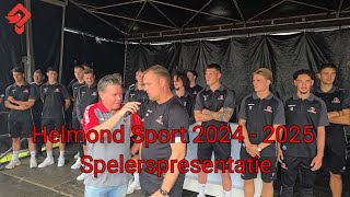 Helmond Sport Opendag 2024  2025 en Spelerspresentatie [upl. by Veno]