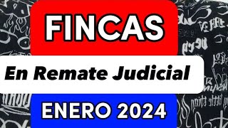 FINCAS en Remate ENERO 2024  Remates Judiciales Ecuador [upl. by Retloc]