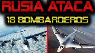 🔴 18 BOMBARDEROS RUSOS SOBRE UCRANIA 🔴 RUSIA LANZA EL ATAQUE MAS DEVASTADOR DE LA GUERRA 🔴 [upl. by Arhna]