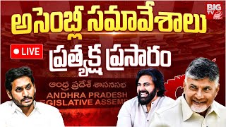 AP MLAs Swearing Live  AP Assembly Session 2024  CM Chandrababu  Deputy CM Pawan Kalyan  BIG TV [upl. by Cinamod826]