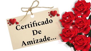 Contrato de Renovação de Amizade para 2024 Contrato de Amizade para compartilhar melhores amigos [upl. by Addiel418]