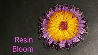 My best resin bloom trayResin idea for BeginnersEpoxy [upl. by Elgna]