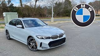 2024 BMW 330i M Sport POV Start Up Test Drive Walkaround and Review [upl. by Hgielrac]